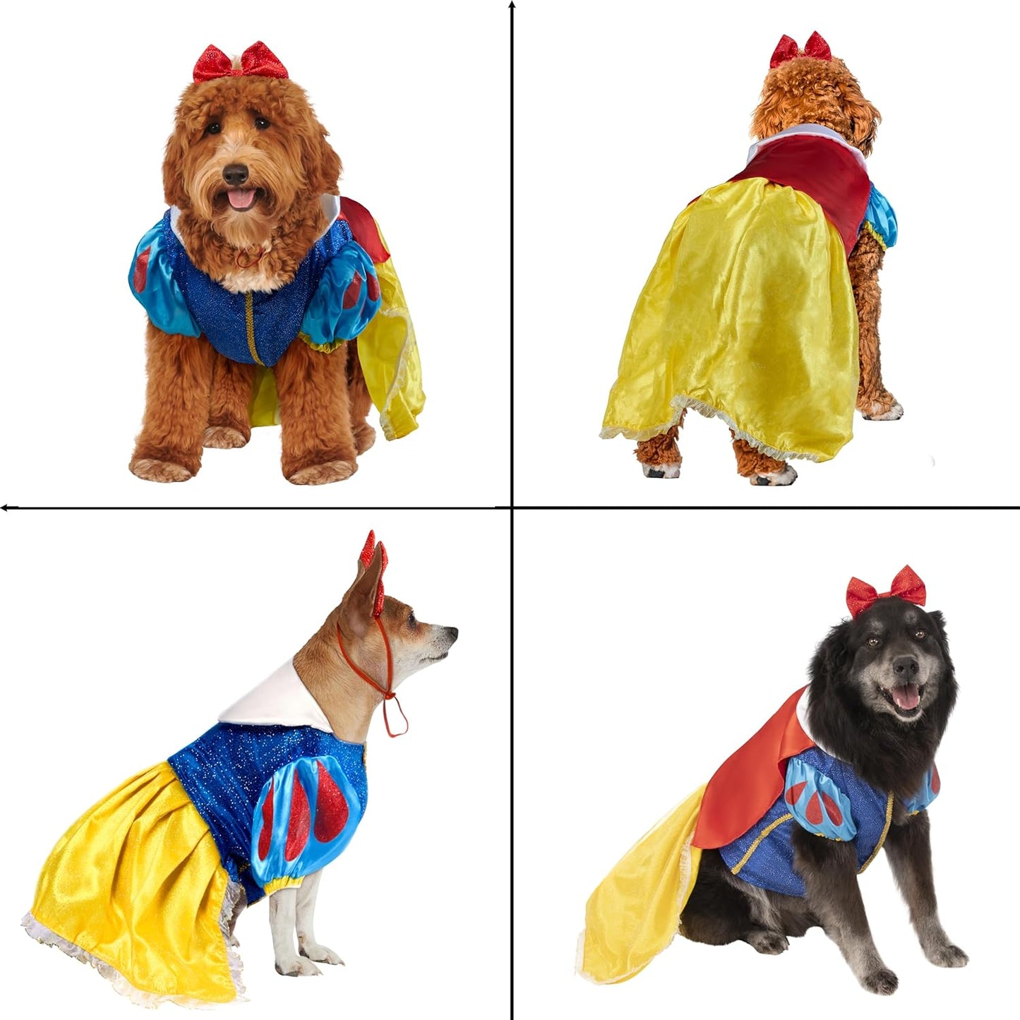 Disney Princesses: Snow White Pet Costume for for Dogs or Cats by , Small