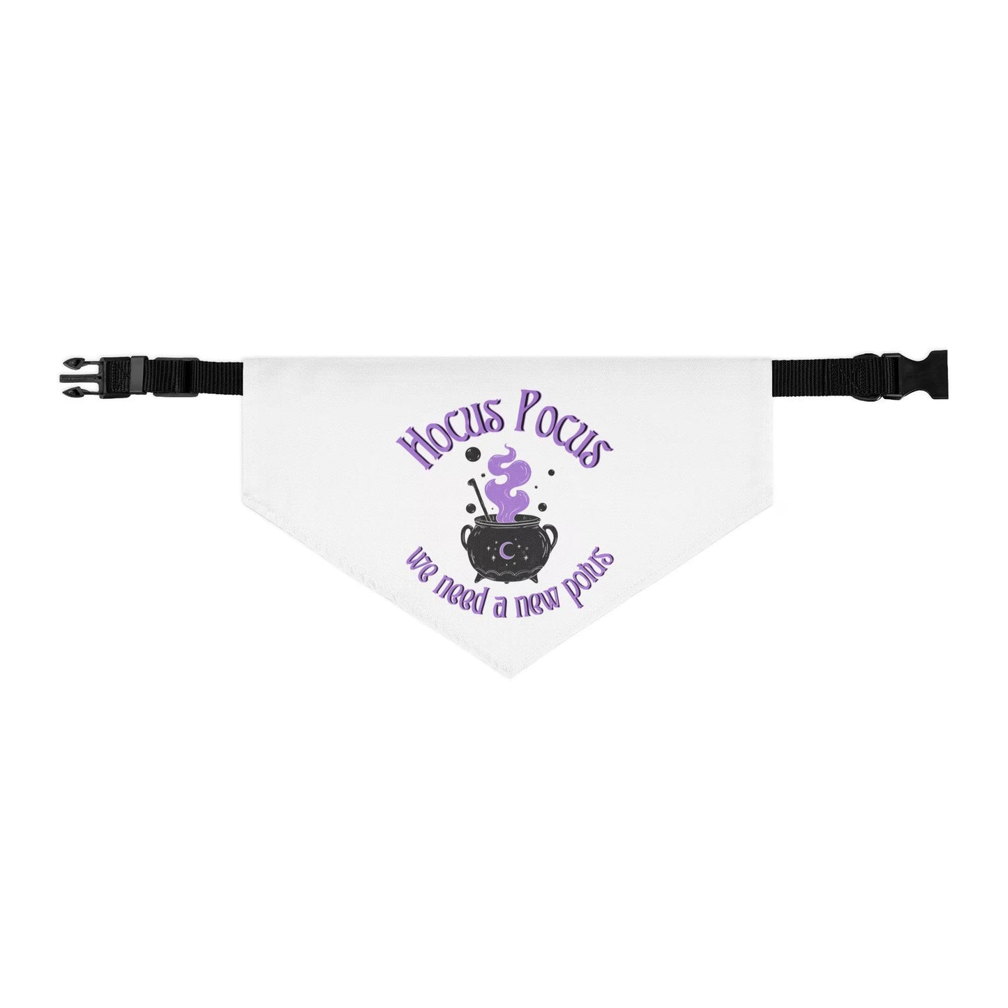 Halloween Dog Collar and Bandana | Hocus Pocus We Need a New POTUS | Funny Political Pet Collar