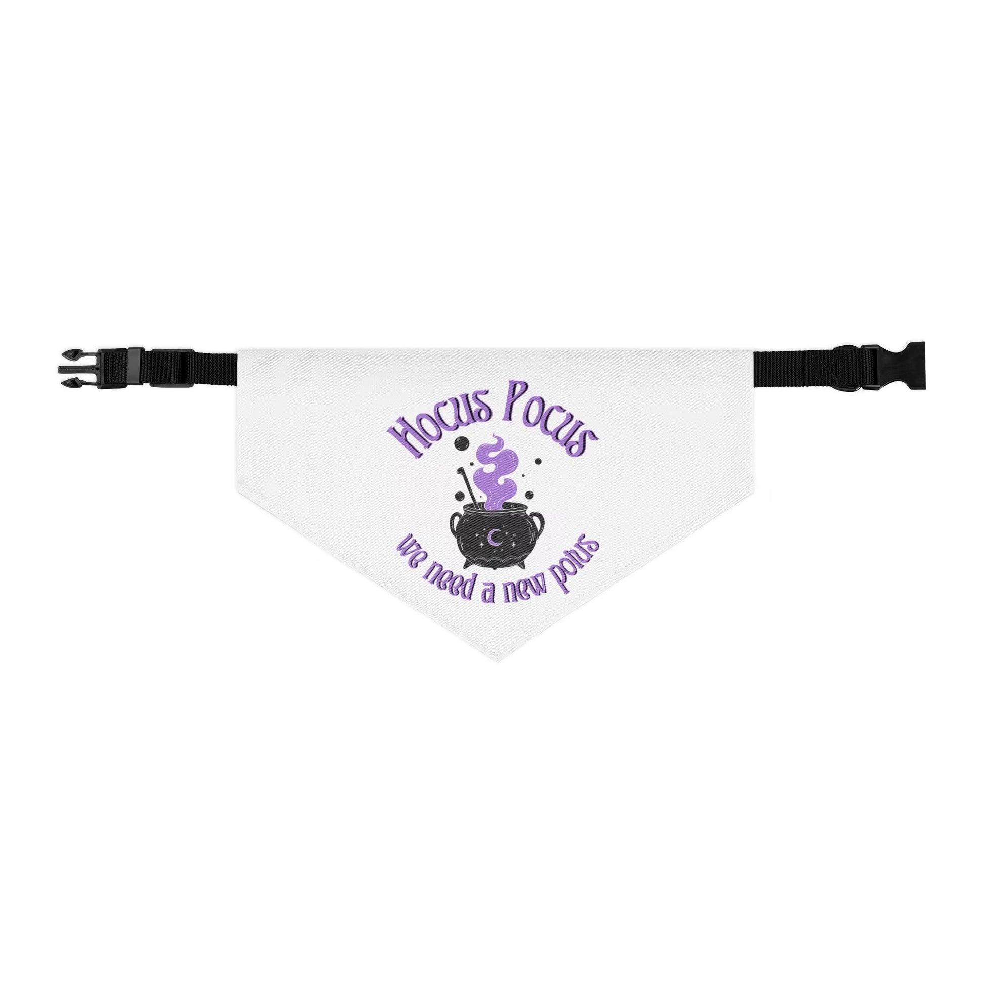 Halloween Dog Collar and Bandana | Hocus Pocus We Need a New POTUS | Funny Political Pet Collar