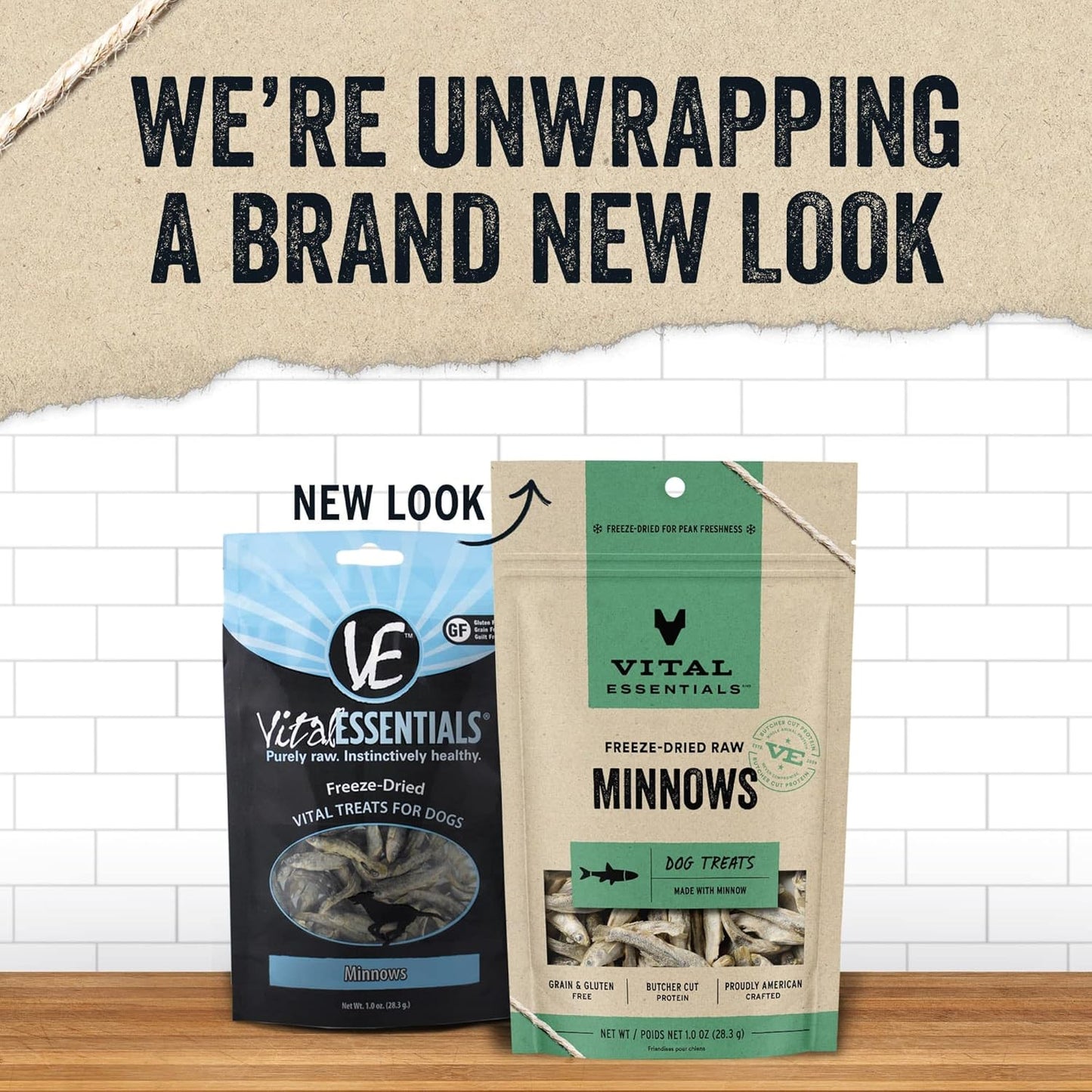 Minnows Dog Treats, 1 Oz | Freeze-Dried Raw | Single Ingredient | Premium Quality High Protein Training Treats | Grain Free, Gluten Free, Filler Free