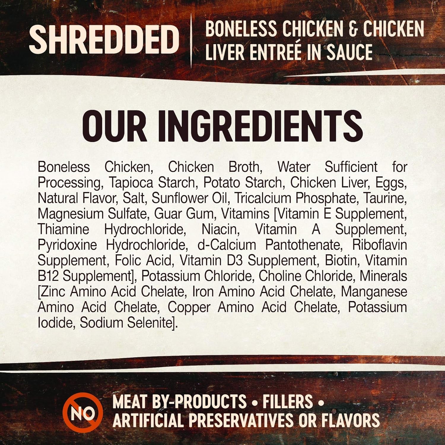 CORE Signature Selects Shredded Adult Wet Cat Food, Natural, Protein-Rich, Grain Free, 5.3 Ounce, 12 Pack (Chicken & Chicken Liver)