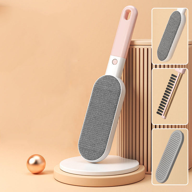 Double-Sided Clothing Pet Dust Hair Removal Brush