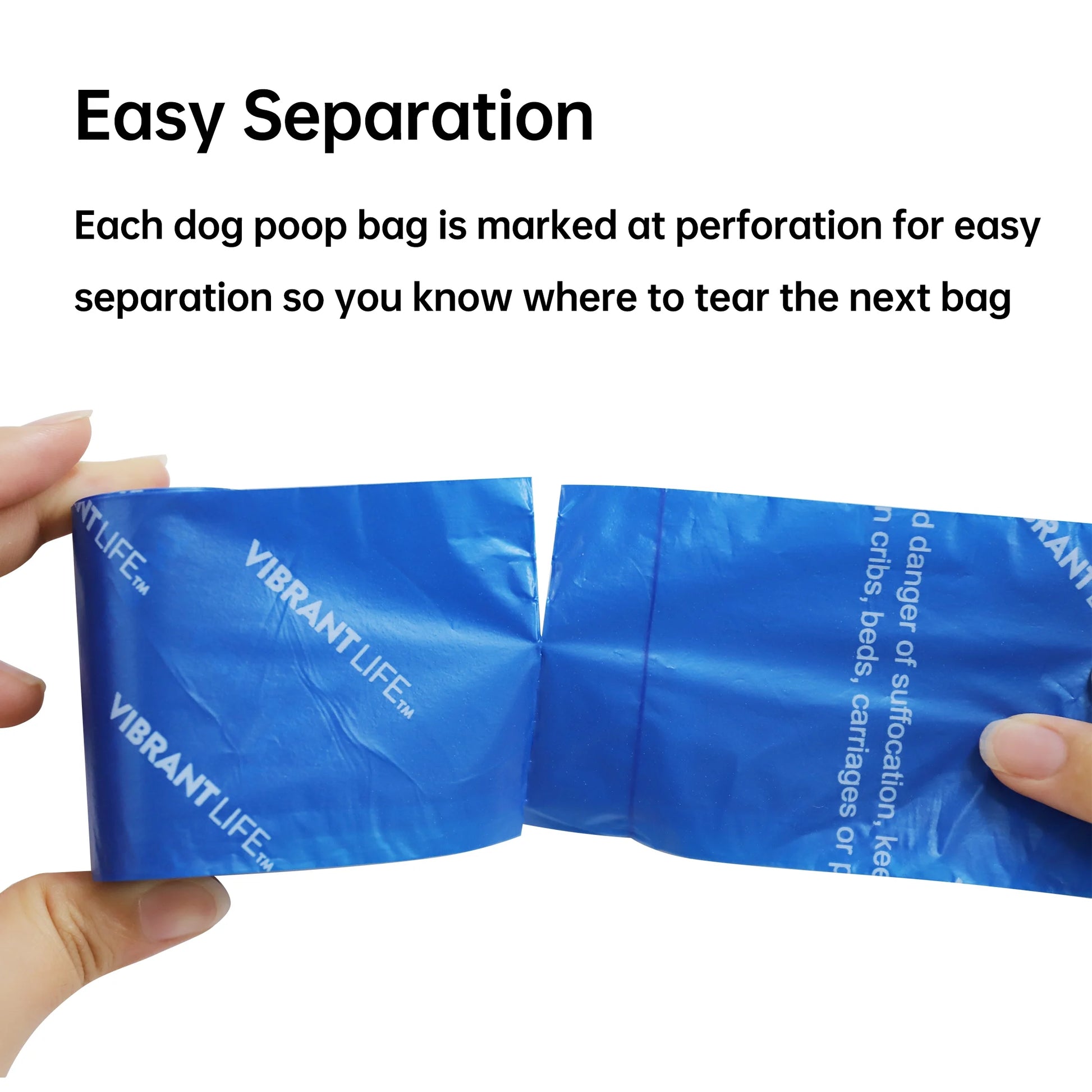 Vibrant Life Extra-Large Dog Poop Bags – 15 Count | Durable, Leak-Proof & Eco-Friendly Dog Waste Bags 🐶💩