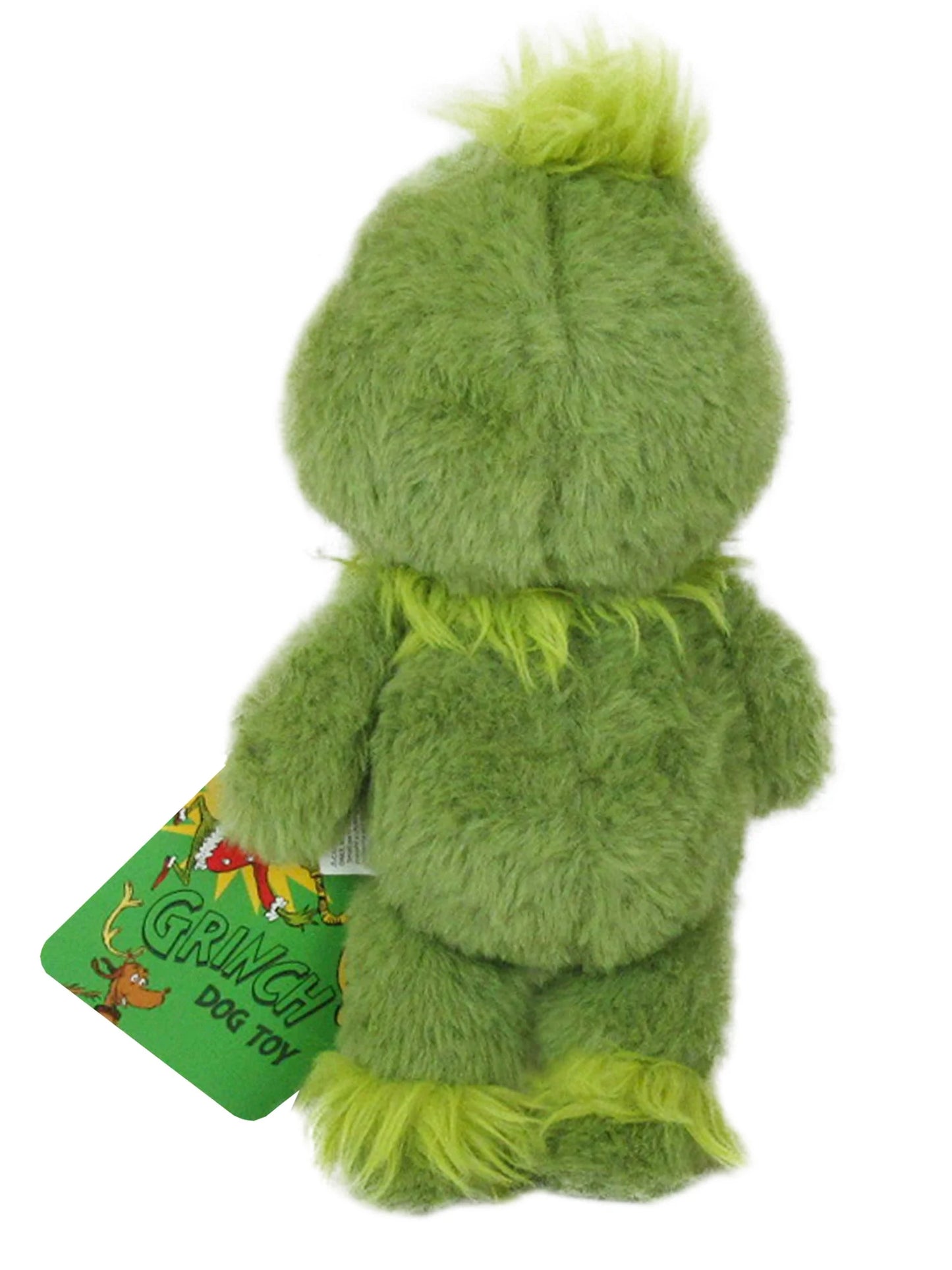 Grinch Holiday Plush Dog Toy – Squeaky Soft Chew Toy for Small & Medium Dogs, Christmas Pet Toy 🎄🐾