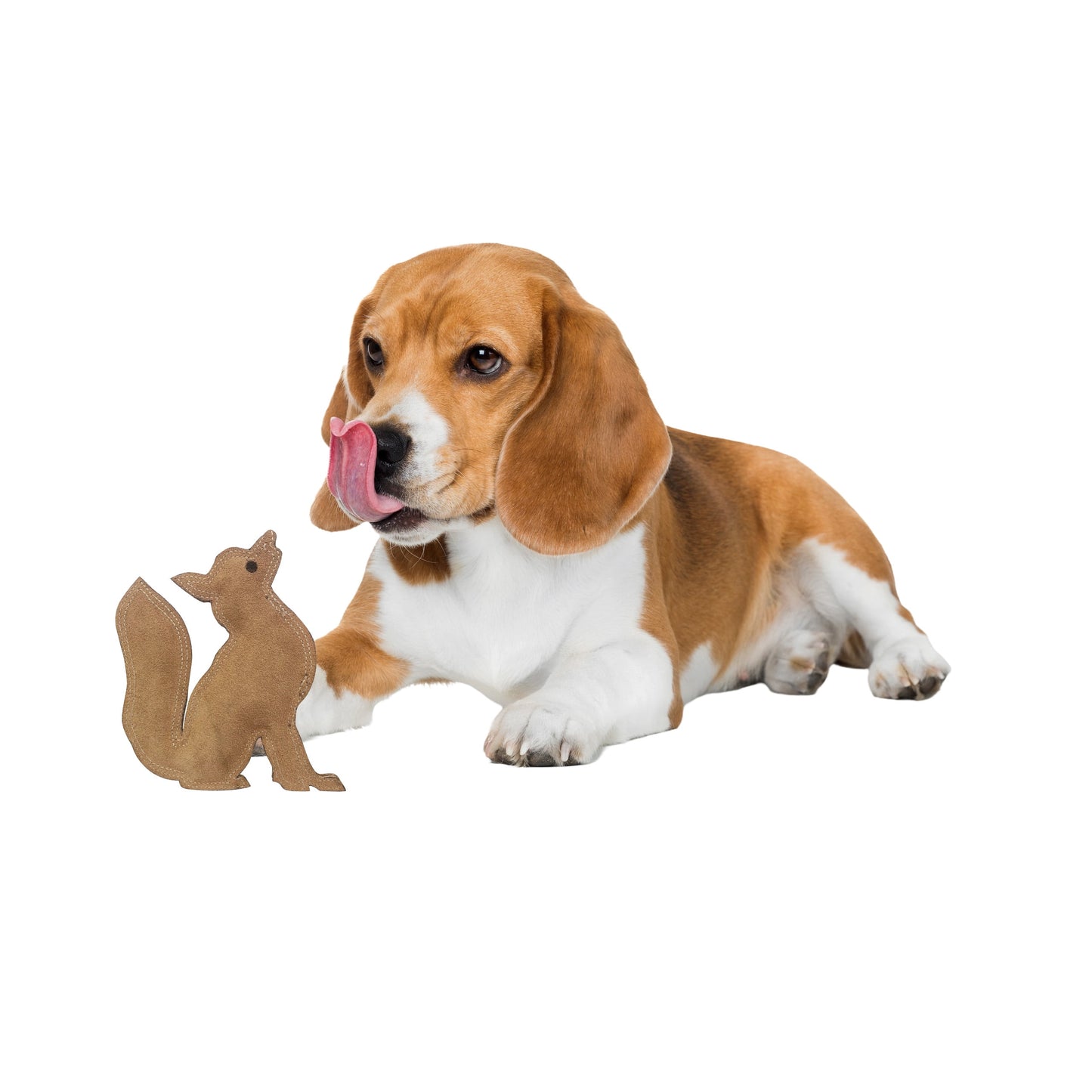 SPOT Dura-Fused Leather Fox Dog Toy – Durable Chew Toy with Squeaker for Small & Medium Dogs 🦊🐾