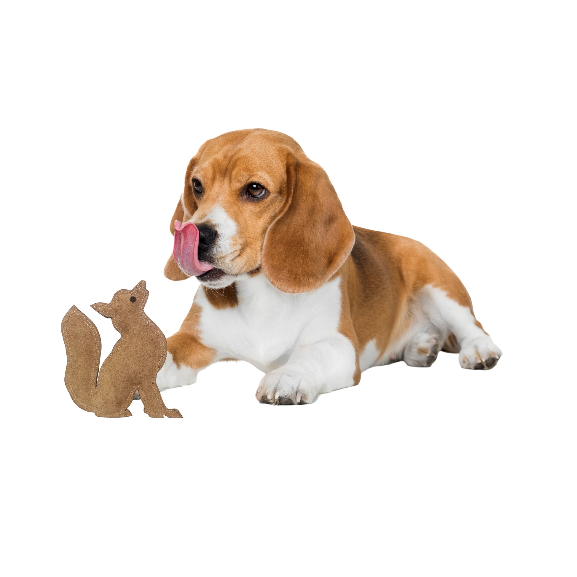 SPOT Dura-Fused Leather Fox Dog Toy – Durable Chew Toy with Squeaker for Small & Medium Dogs 🦊🐾