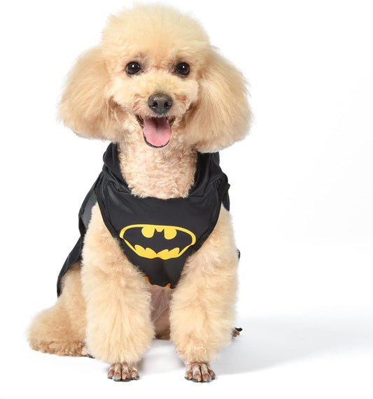 Batman Dog Costume, Size Small | Best  Batman Halloween Costume for Small Dogs | Funny Dog Costumes | Official Batman Costume for Pets Halloween
