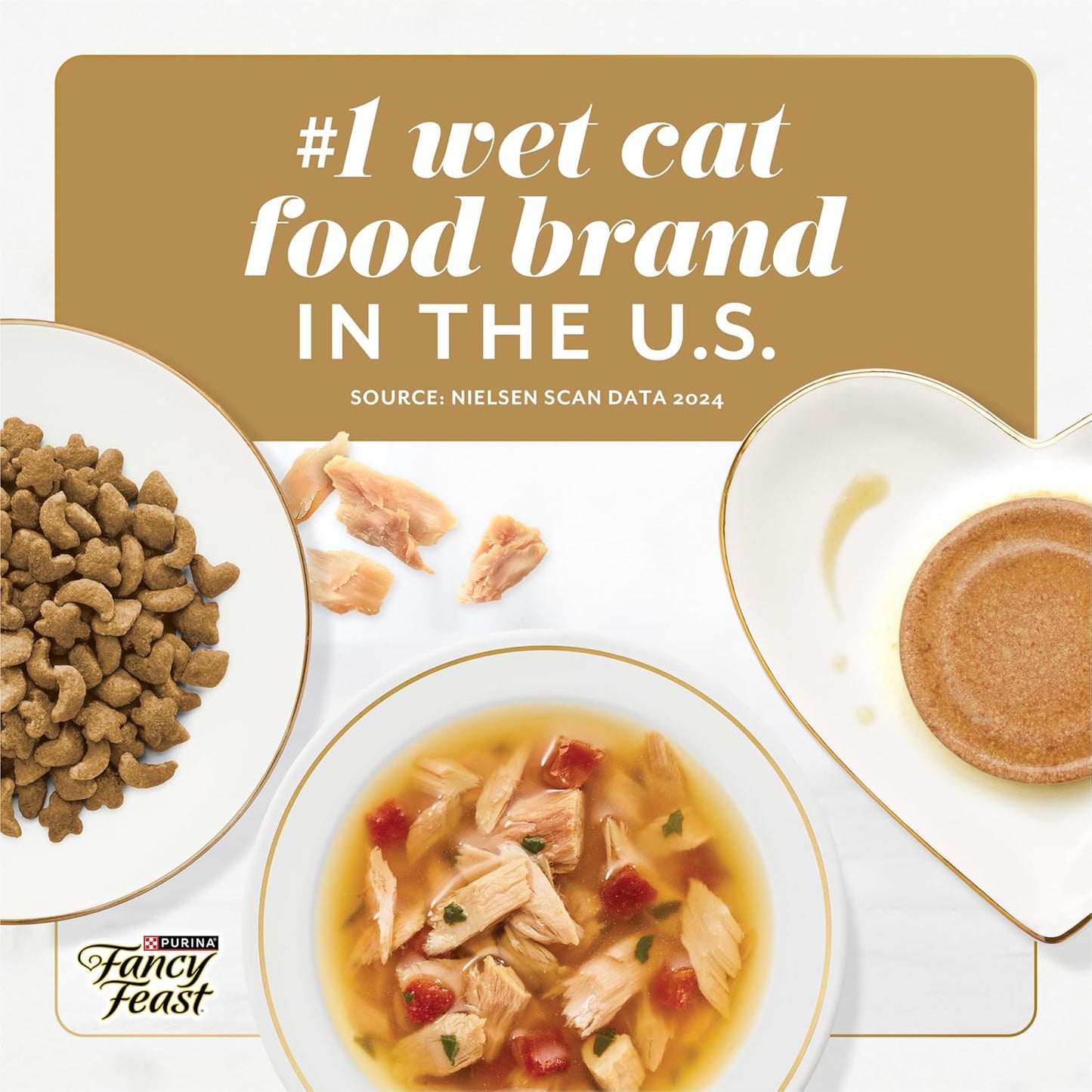 Gems Pate Cat Food Mousse with Tuna and a Halo of Savory Gravy Cat Food - (Pack of 8) 4 Oz. Boxes