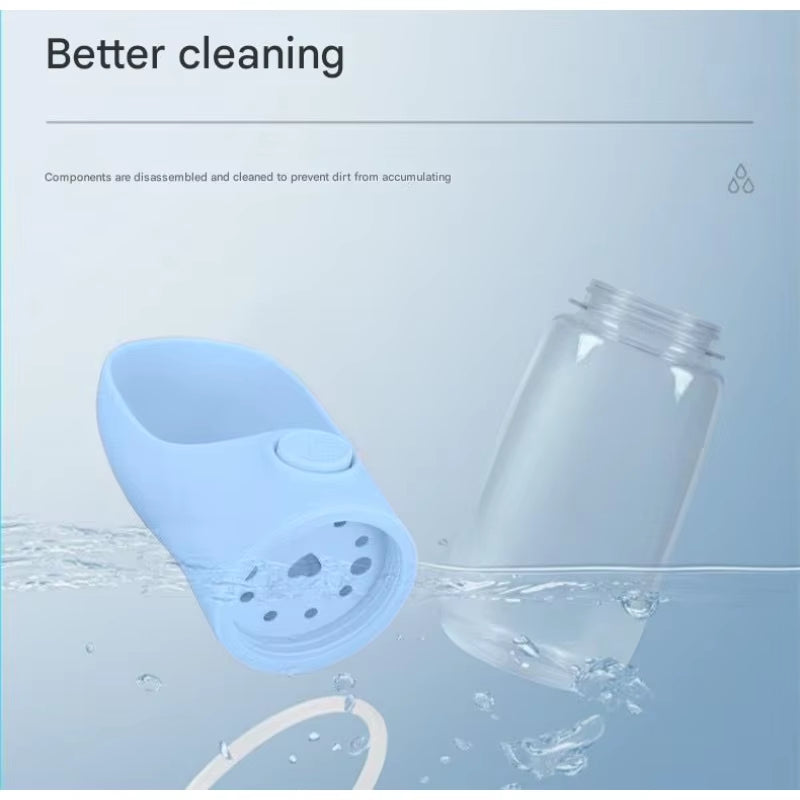 Portable Leakproof Dog Water Bottle with Spout - Durable Hydration Dispenser for Hiking, Travel & Outdoor Adventures - Ideal For