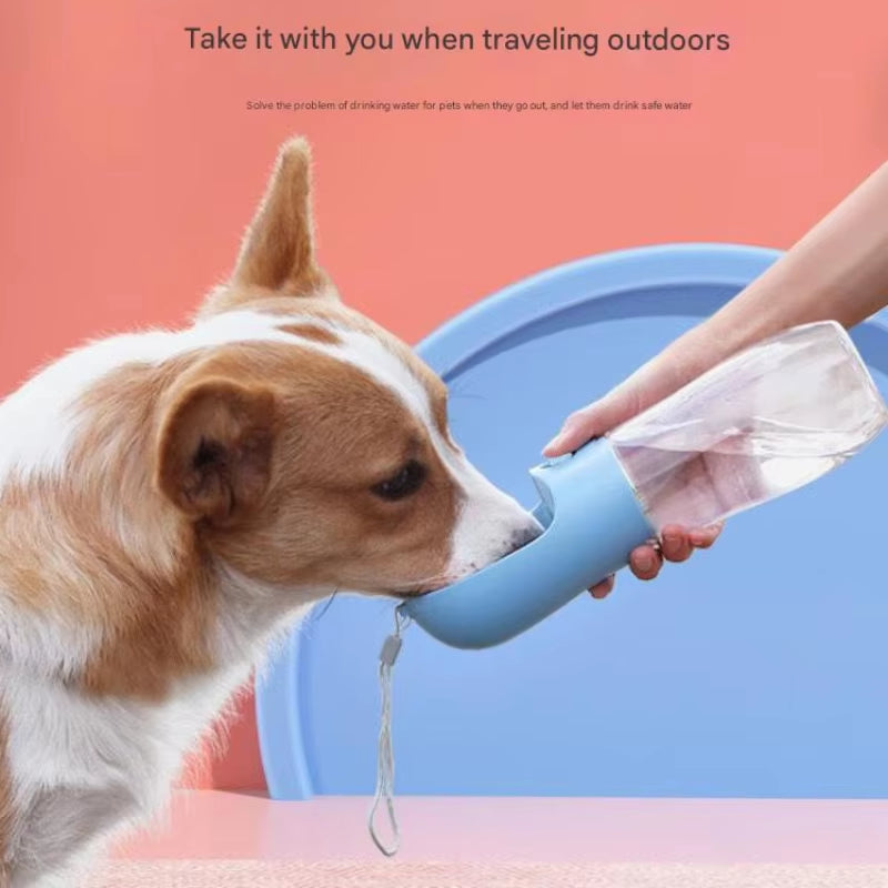 Portable Leakproof Dog Water Bottle with Spout - Durable Hydration Dispenser for Hiking, Travel & Outdoor Adventures - Ideal For