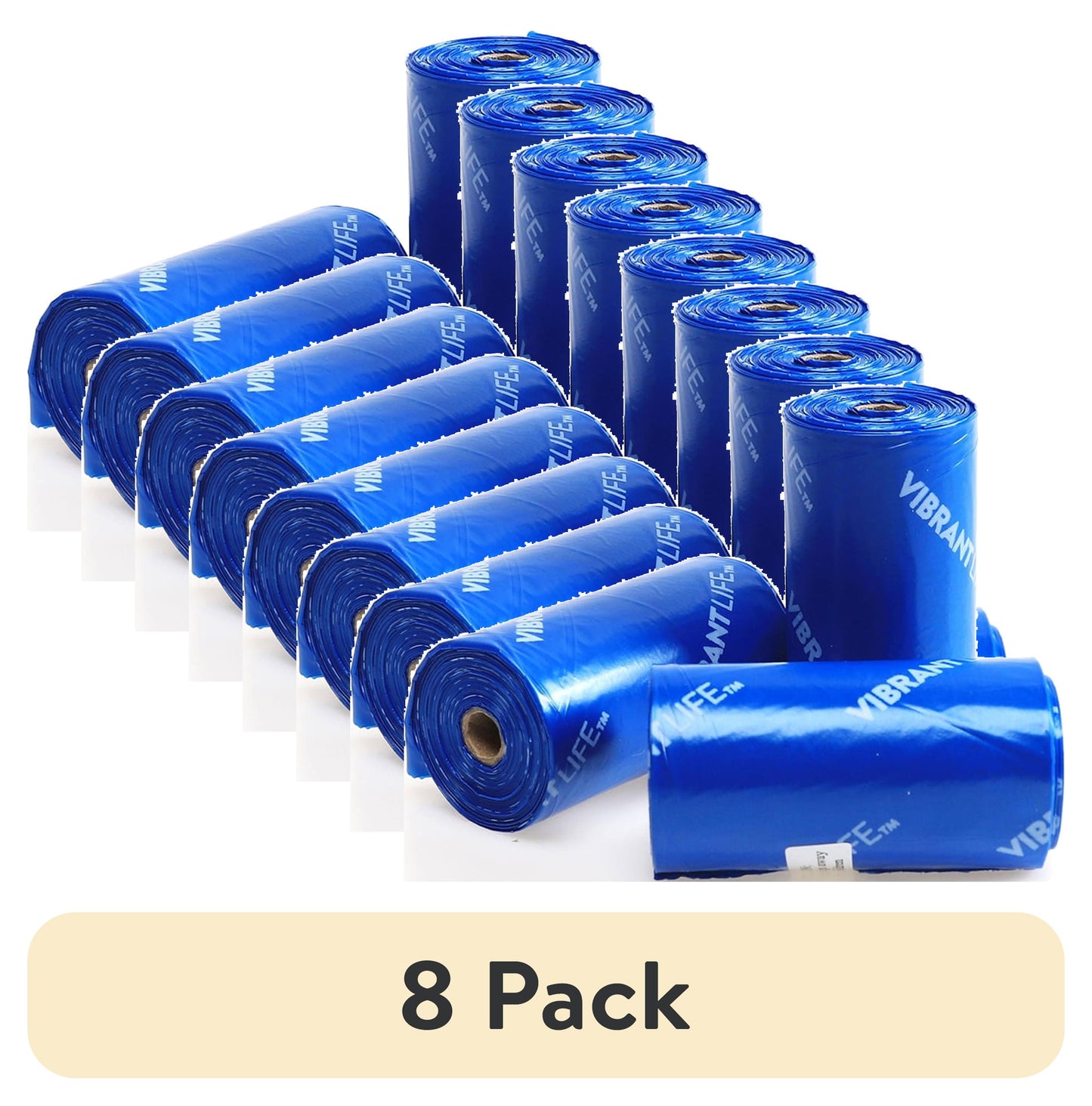 Vibrant Life Extra-Large Dog Poop Bags – 15 Count | Durable, Leak-Proof & Eco-Friendly Dog Waste Bags 🐶💩