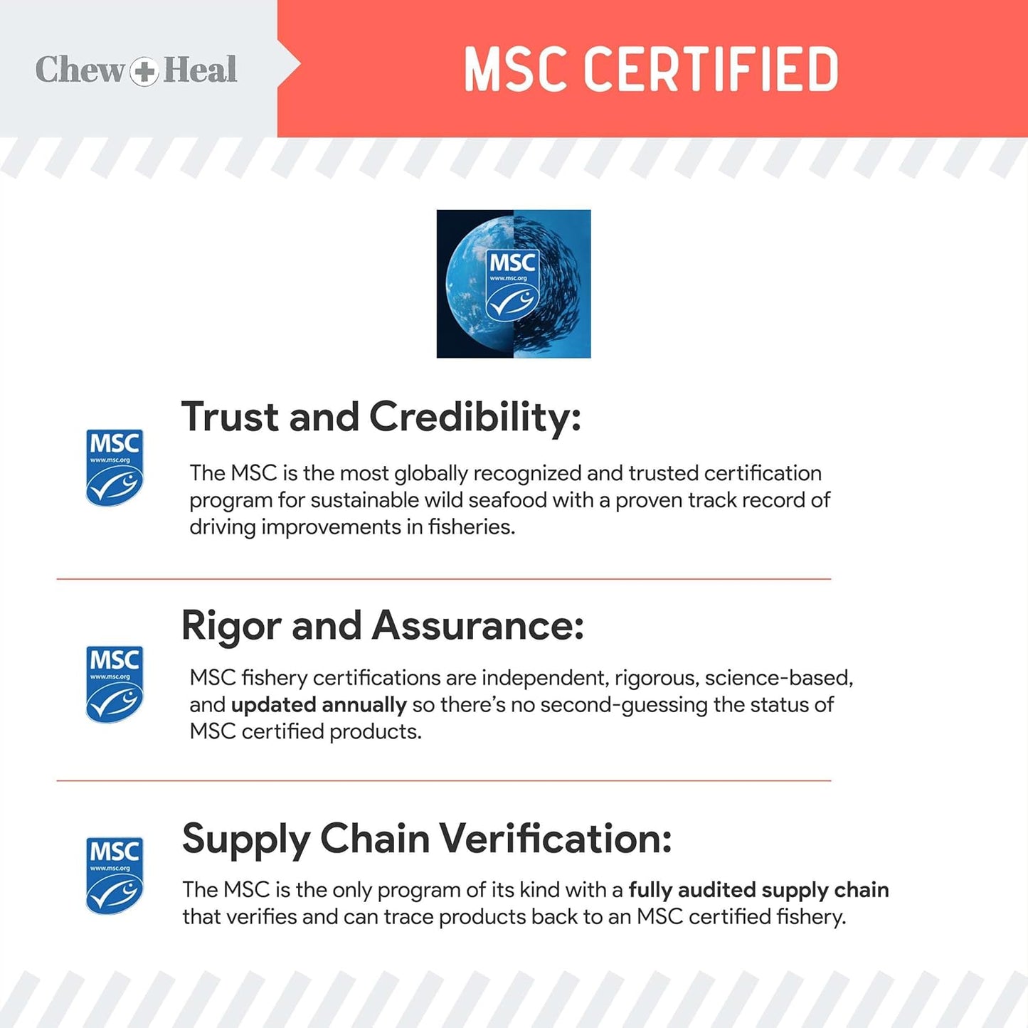 Pure Wild Alaskan Salmon Oil for Dogs - 8 Oz. Pump Cap - Toxin Free Dog Fish Oil Rich in Omega-3 and 6, Vitamin D, EPA, and DHA for Healthy Skin and Coat - Pink, COHO, and Sockeye Salmon