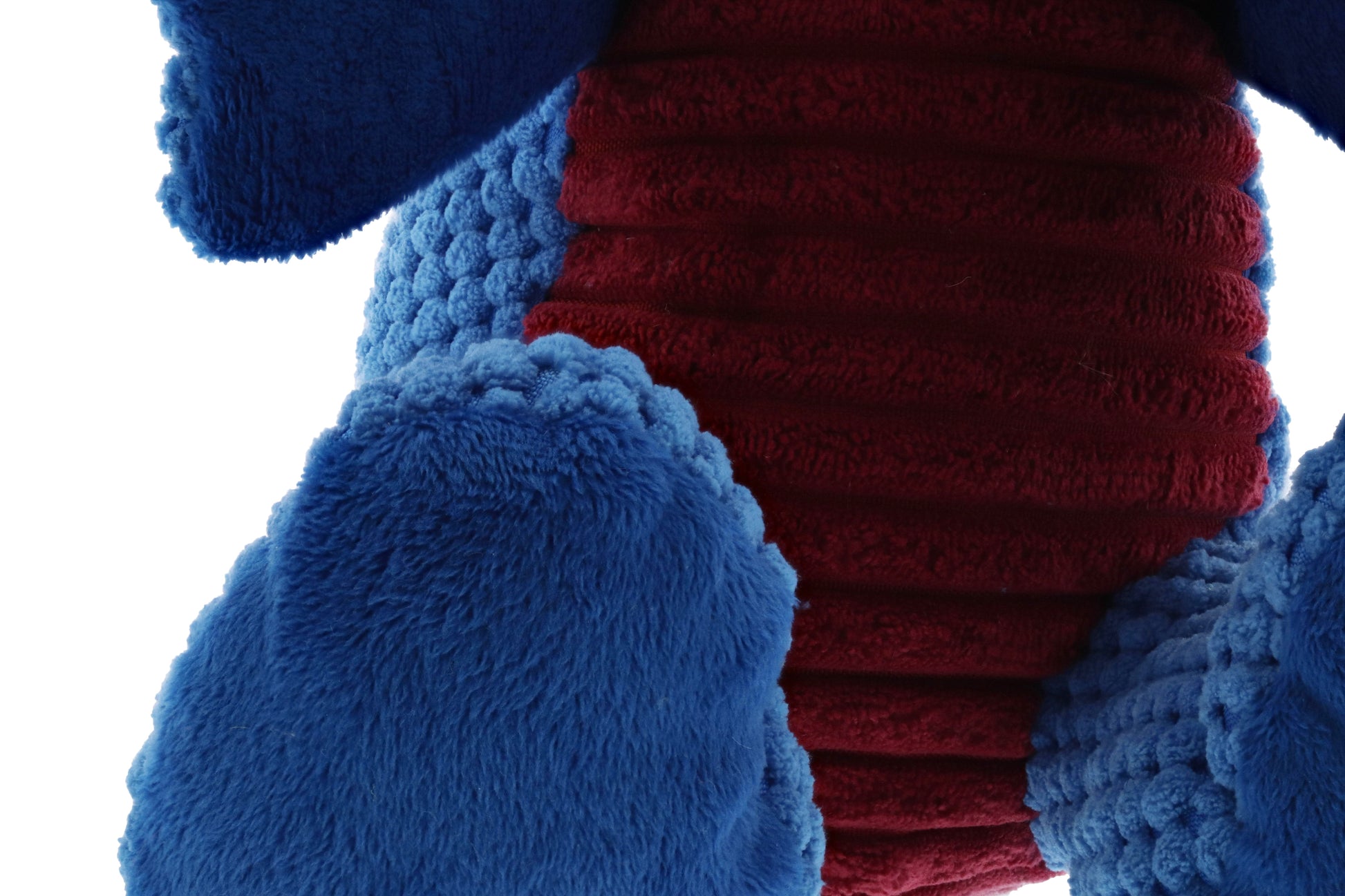 Jurassic Cord Crew Sit T-Rex Dog Toy – Large Blue Dinosaur Plush, Durable Squeaky Chew Toy for Dogs 🦖🐶