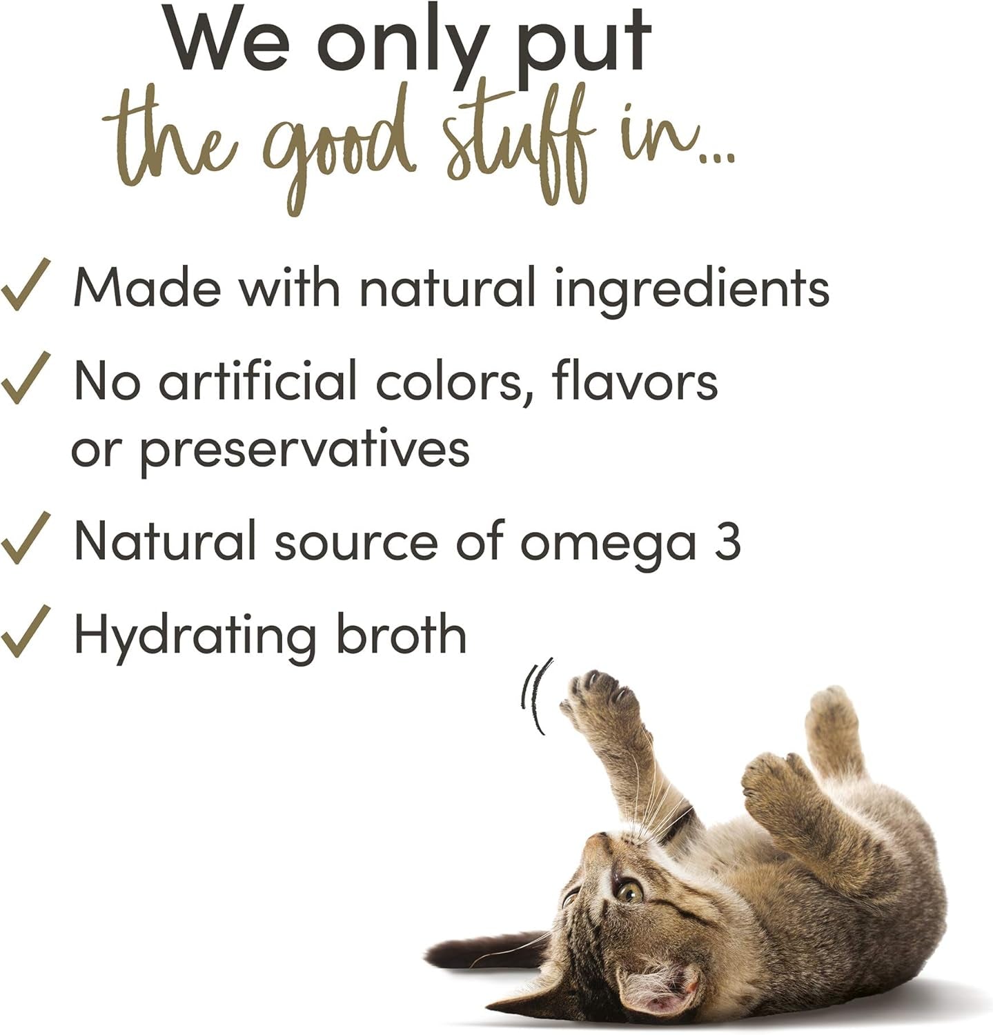 Natural Wet Cat Food Tuna Fillet with Crab in Broth
