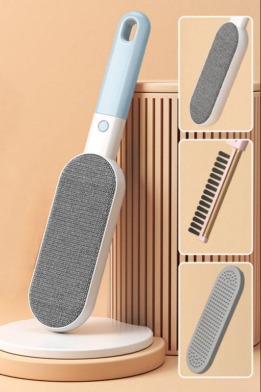 Double-Sided Clothing Pet Dust Hair Removal Brush