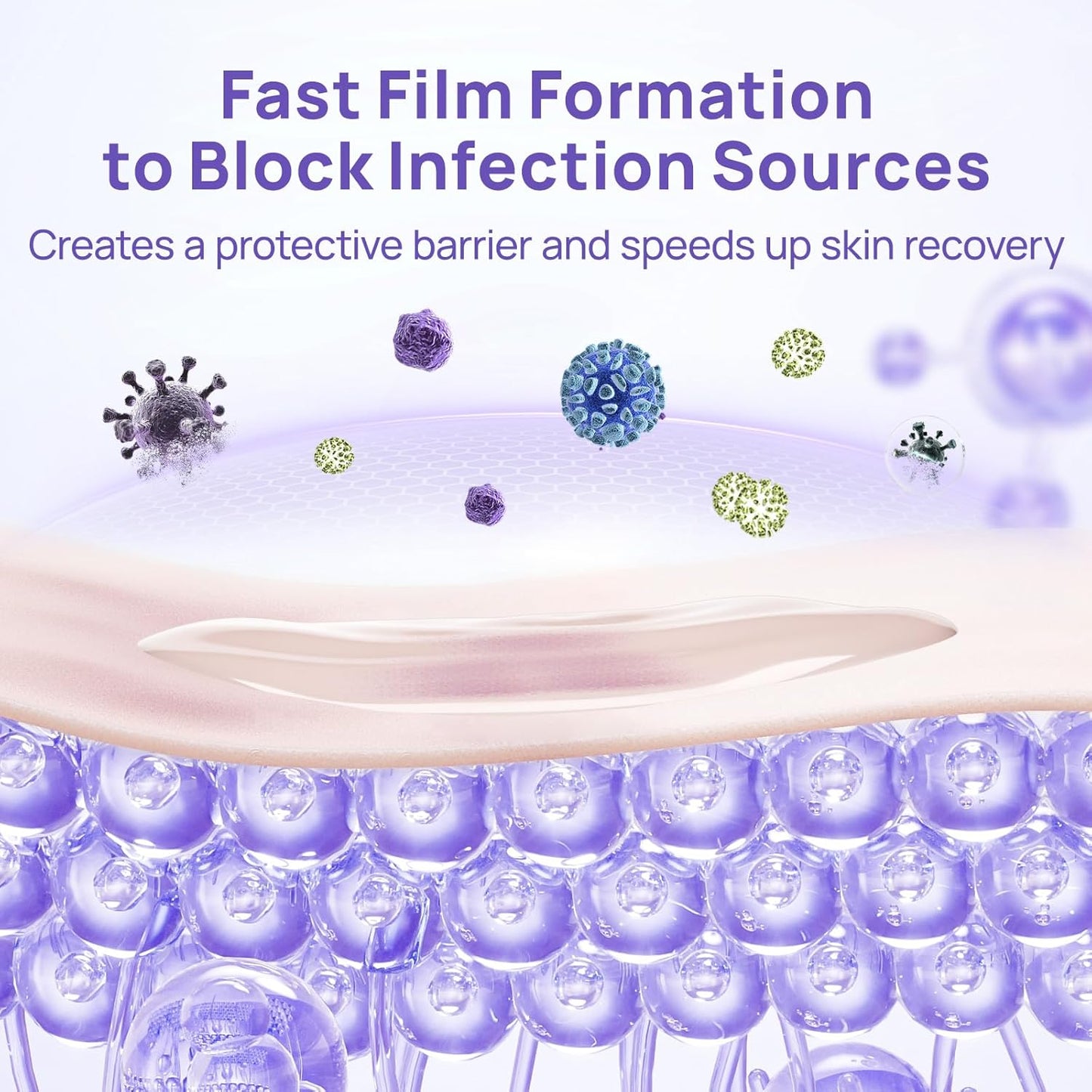 Dog Wound Care Hydro Gel, Heals Wounds, Hot Spot Treatment for Dogs, Soothes Inflammation, Prevents Infection, Treats Bites, Scratches & Skin Ulcers, Cat Wound Care Solution, 3.4 Ounces