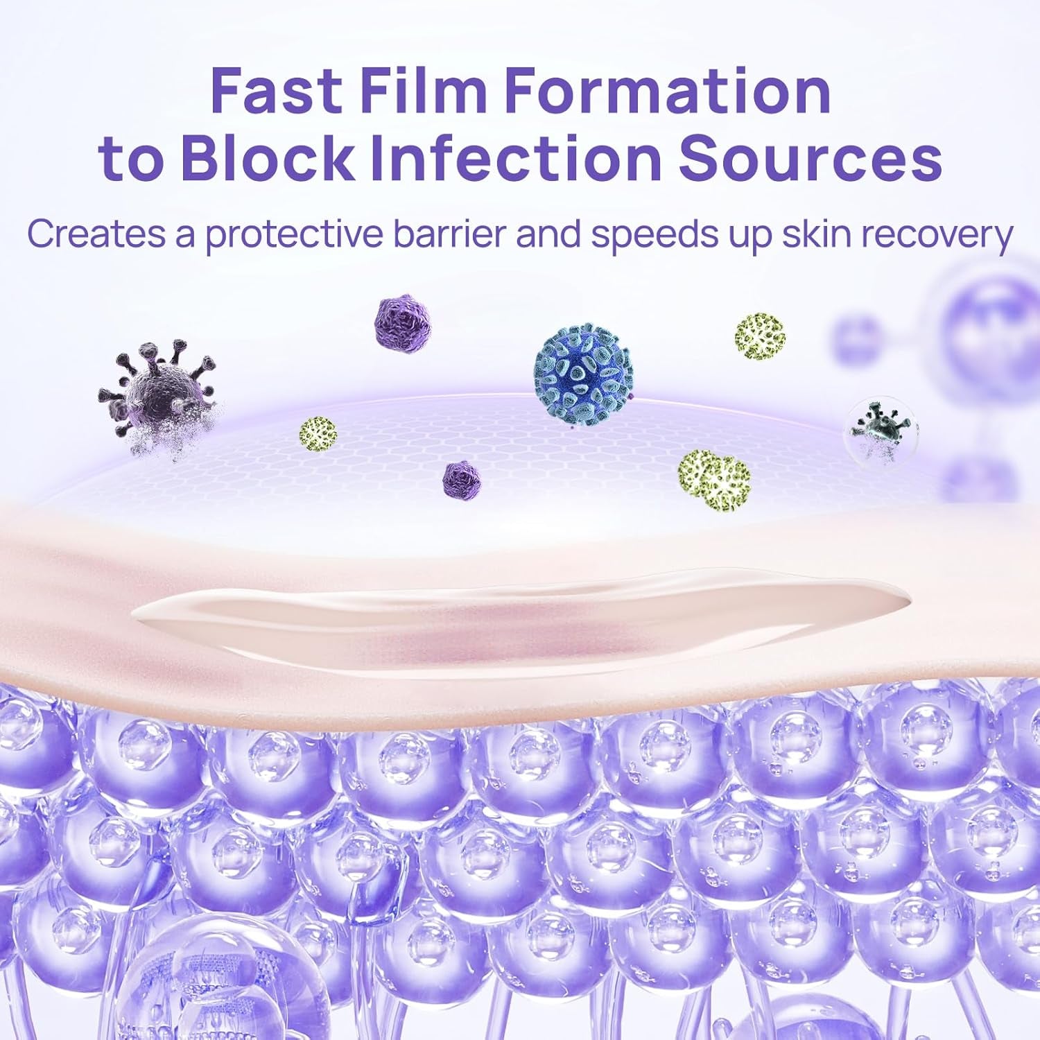 Dog Wound Care Hydro Gel, Heals Wounds, Hot Spot Treatment for Dogs, Soothes Inflammation, Prevents Infection, Treats Bites, Scratches & Skin Ulcers, Cat Wound Care Solution, 3.4 Ounces