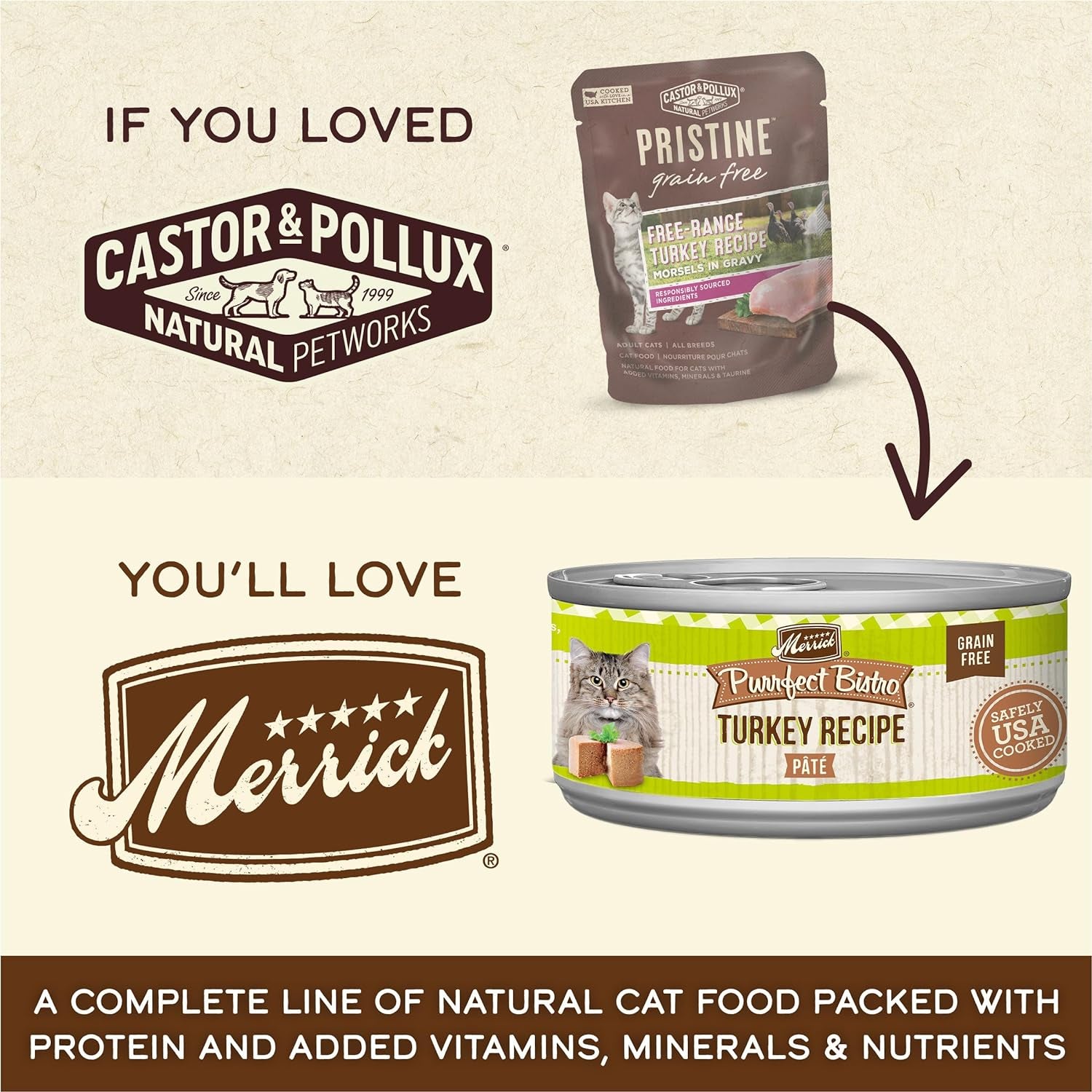 PRISTINE Grain Free Free-Range Turkey Recipe Morsels in Gravy Wet Cat Food